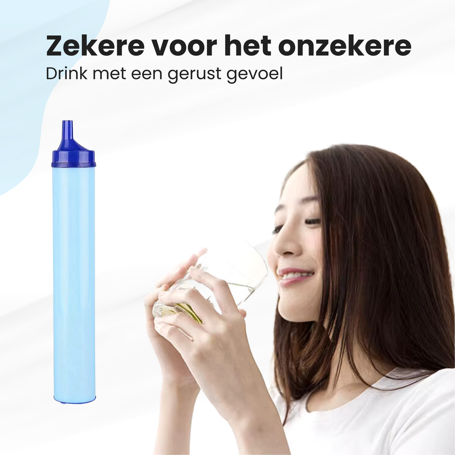 Outdoor waterfilter BPA-vrij (1500L) - Perfect voor camping & noodpakket